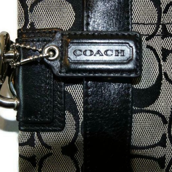 Coach Penelope Carryall Canvas Handbag Tote F16540 - Picture 6 of 8